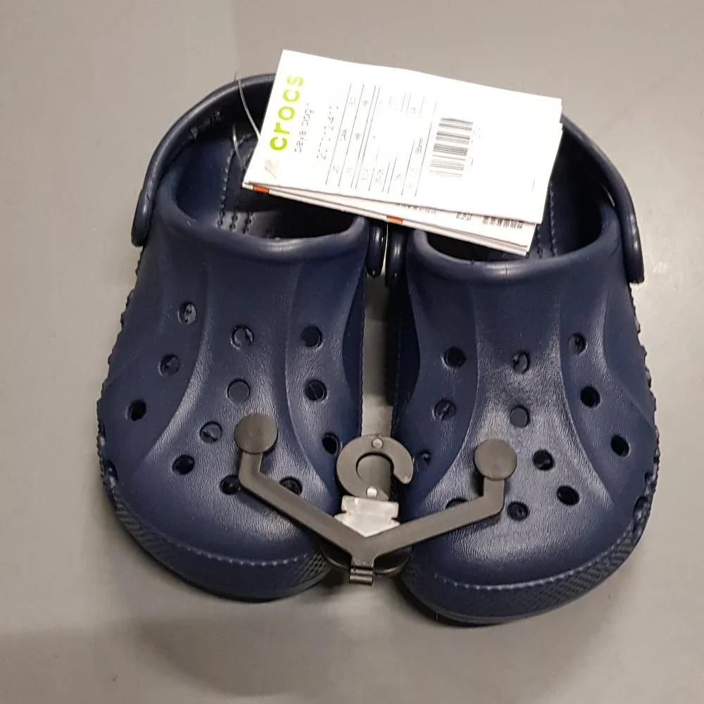 CROCS Unisex-Child Kids' Baya Clog - NAVY - Picture 7 of 8